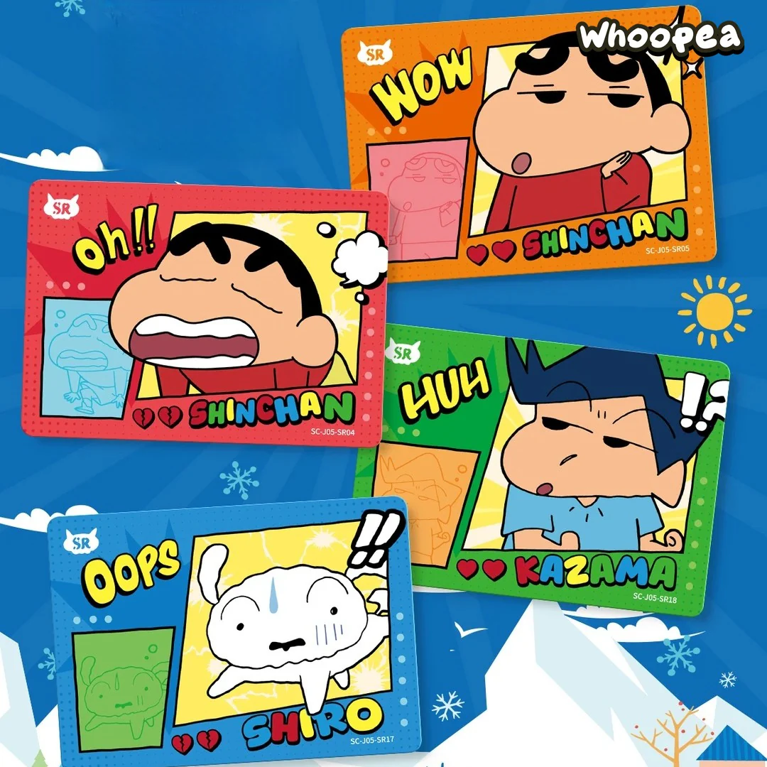 Crayon Shin-chan Winter Joy V5 Series Trading Card Blind Box - Image 10
