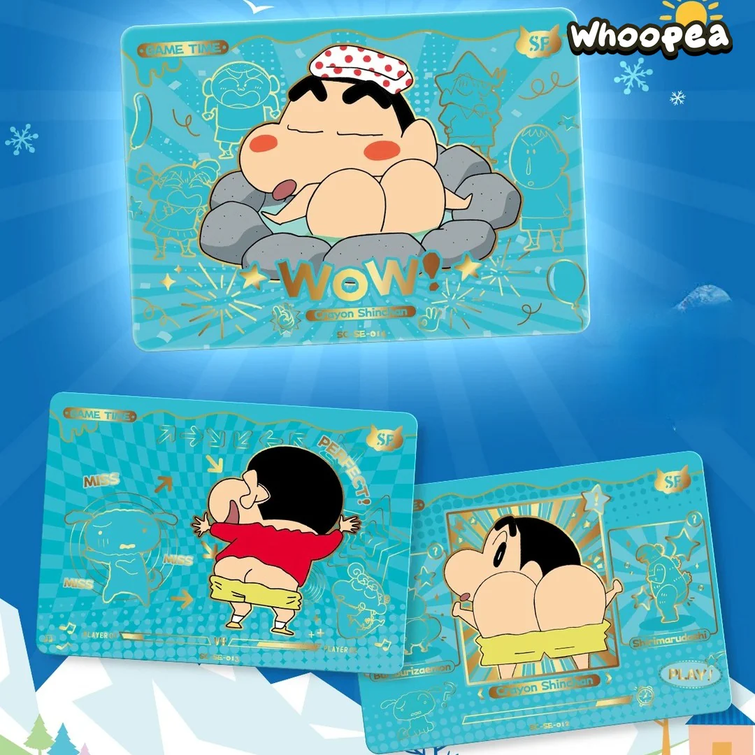 Crayon Shin-chan Winter Joy V5 Series Trading Card Blind Box - Image 2