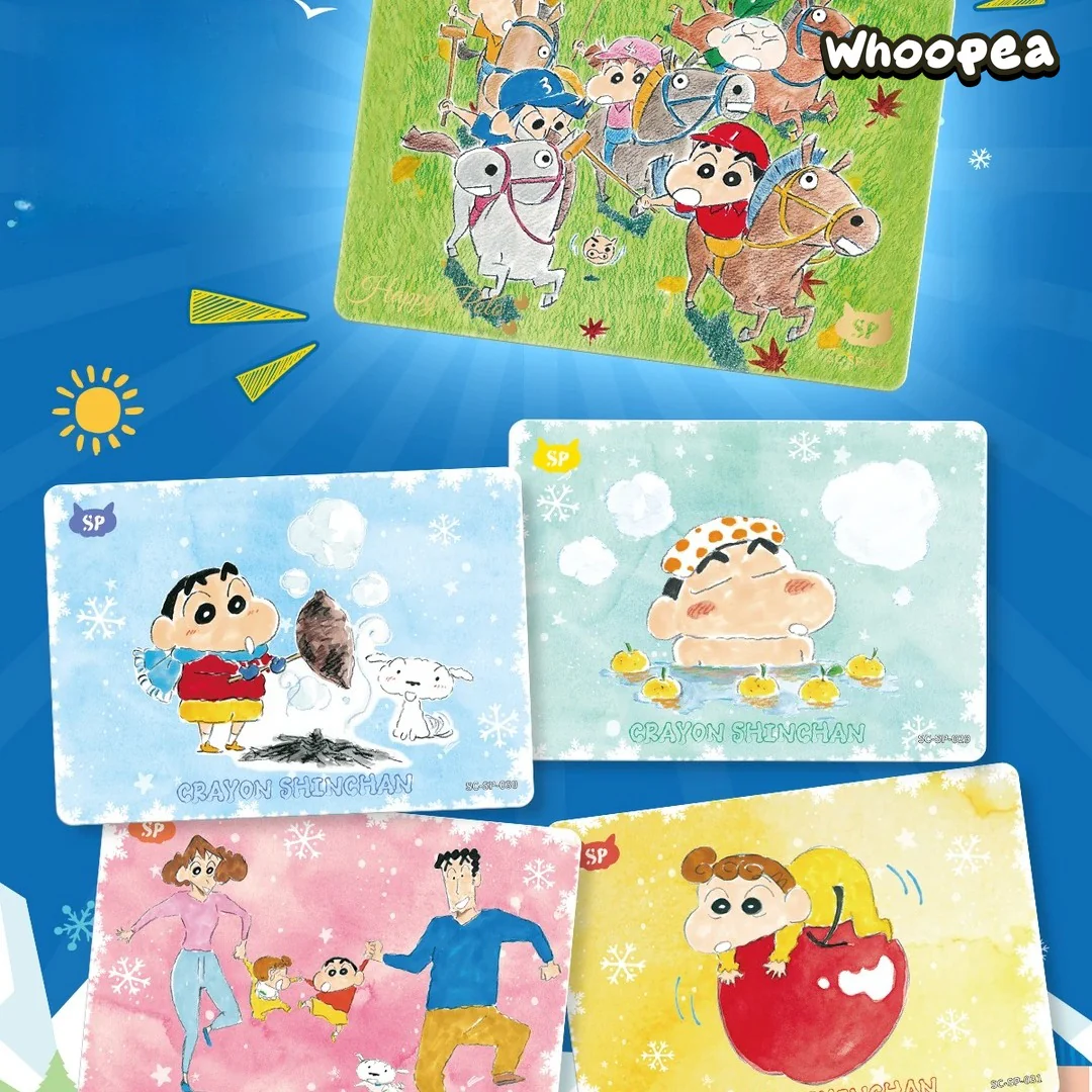 Crayon Shin-chan Winter Joy V5 Series Trading Card Blind Box - Image 3