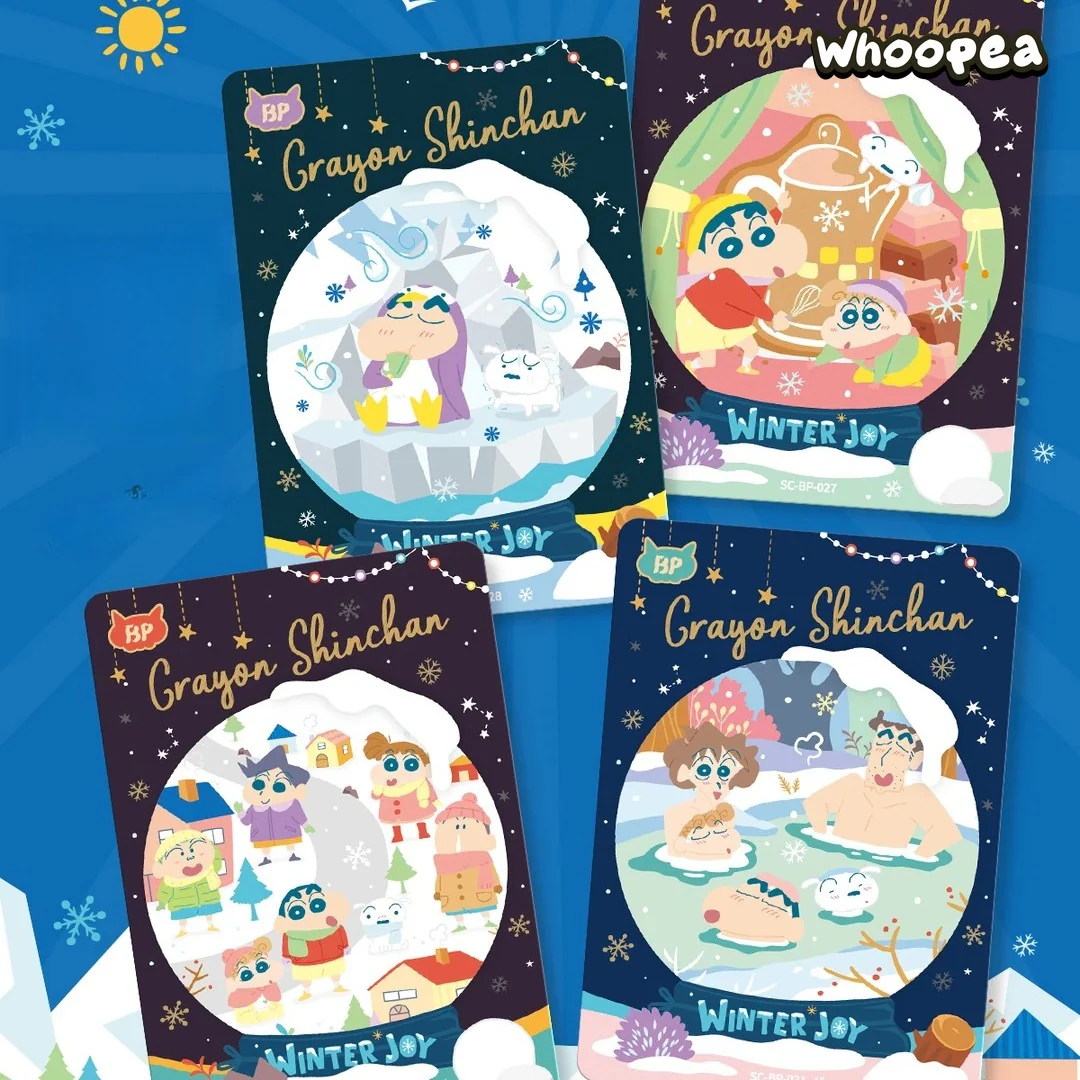 Crayon Shin-chan Winter Joy V5 Series Trading Card Blind Box - Image 4