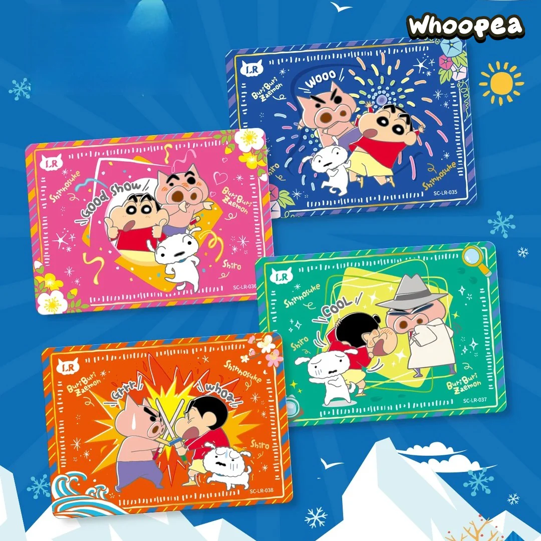 Crayon Shin-chan Winter Joy V5 Series Trading Card Blind Box - Image 5