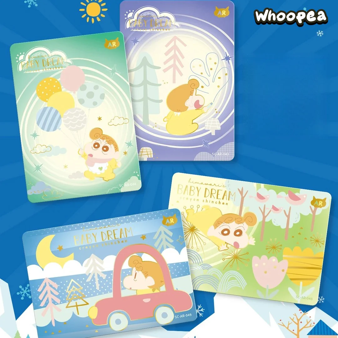 Crayon Shin-chan Winter Joy V5 Series Trading Card Blind Box - Image 7
