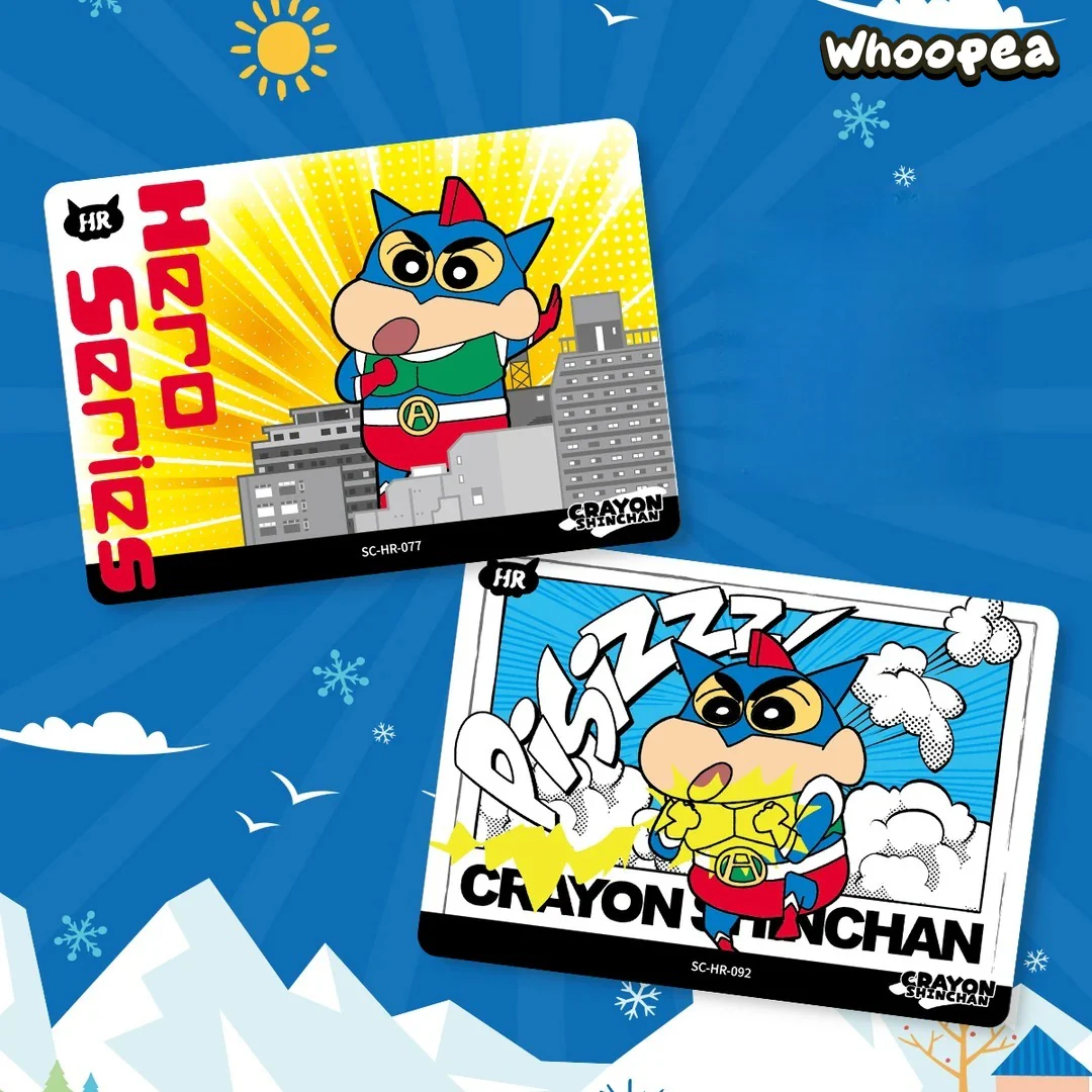 Crayon Shin-chan Winter Joy V5 Series Trading Card Blind Box - Image 9