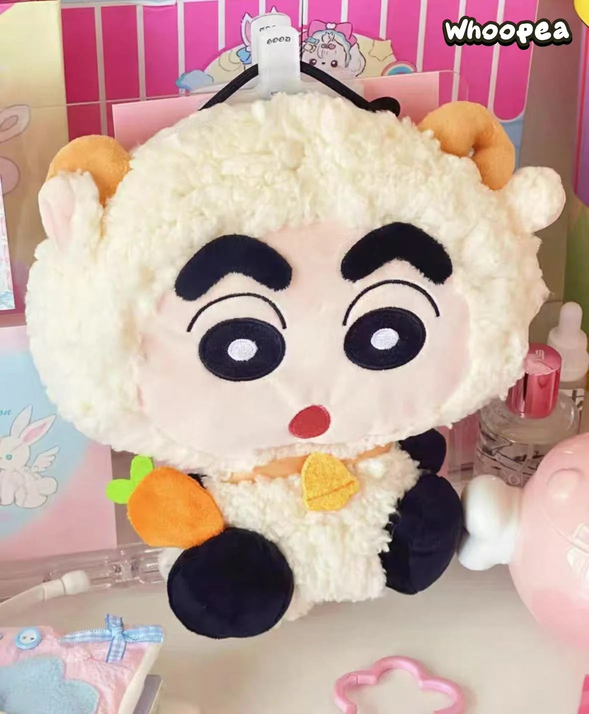 Crayon Shinchan Cute Plush Bag Dolls, Blind Box - Image 4
