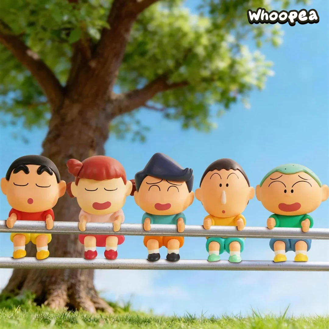 Crayon Shinchan Five Members Set Off Series Mini Figure Blind Box - Image 2