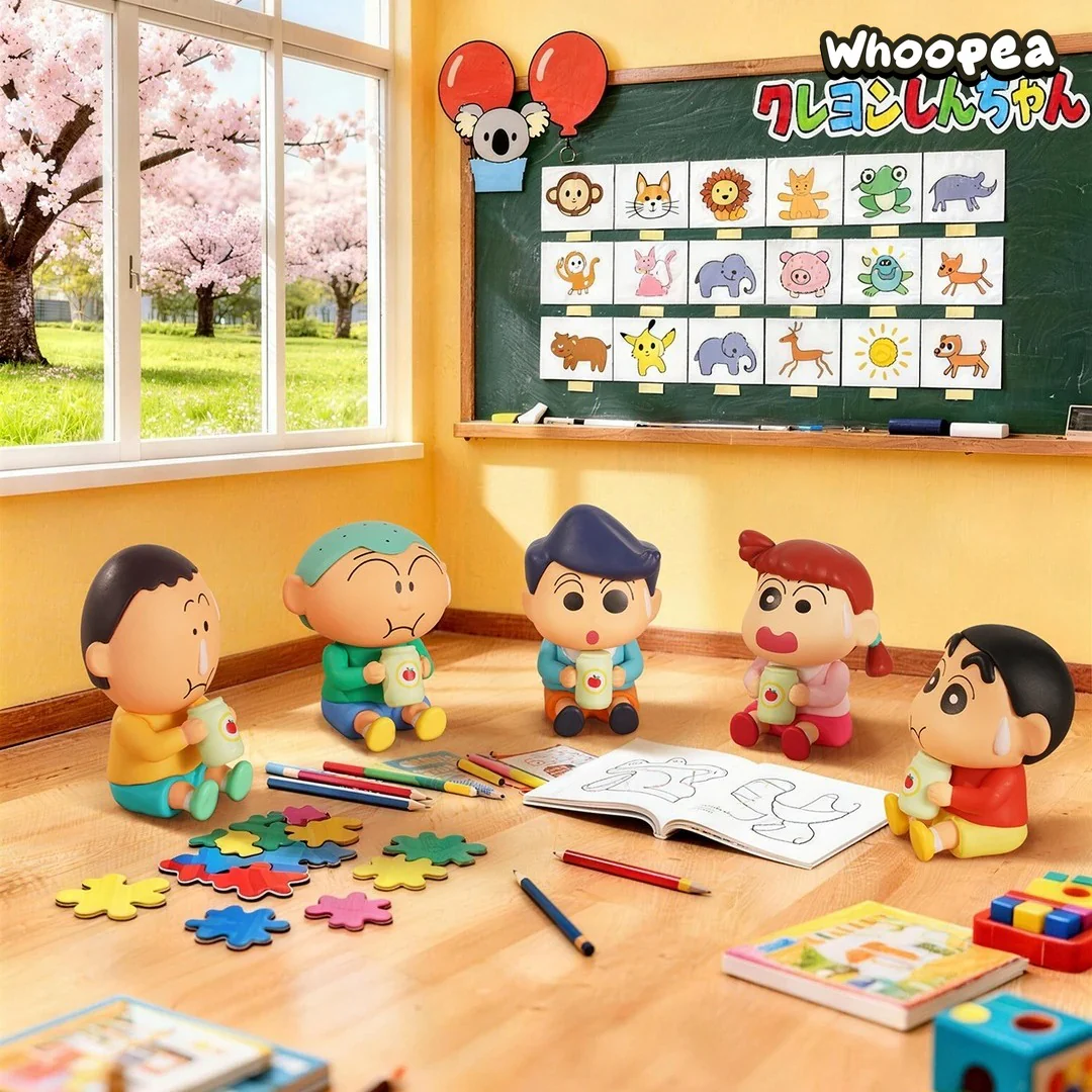 Crayon Shinchan Five Members Set Off Series Mini Figure Blind Box - Image 7