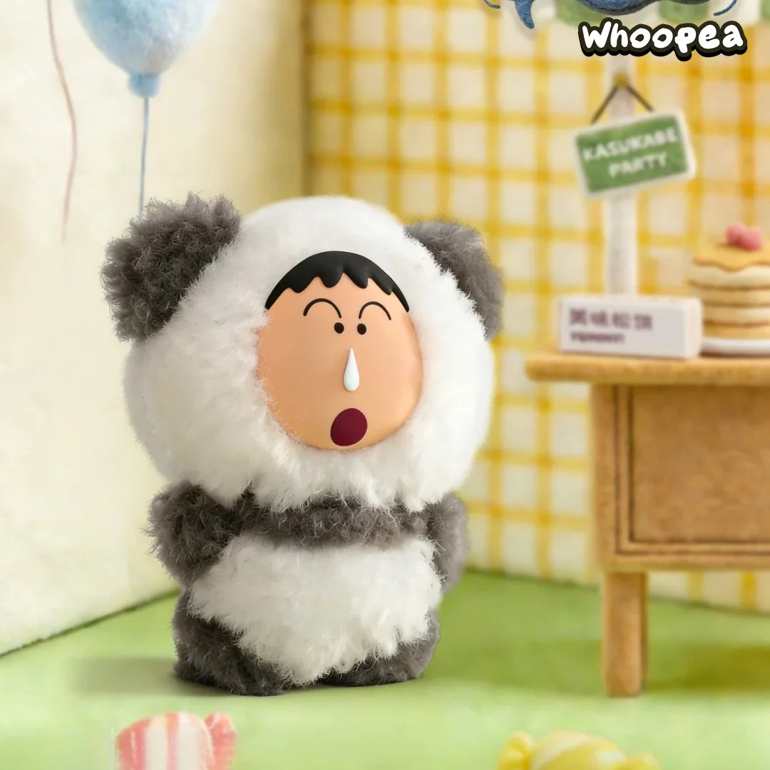 Crayon Shinchan Kasukabe Party Series Plush Pendant Blind Box - Image 4