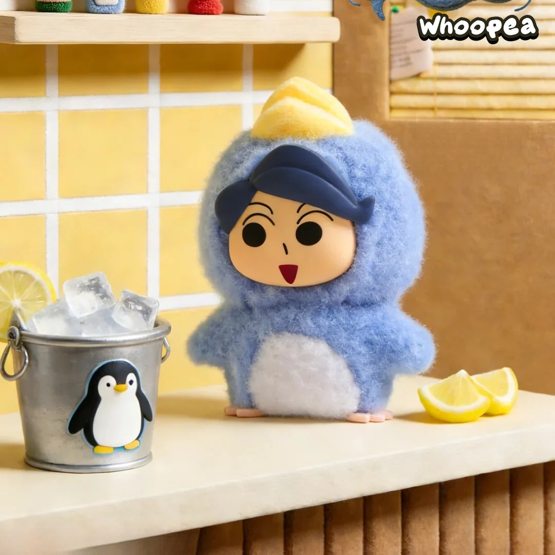 Crayon Shinchan Kasukabe Party Series Plush Pendant Blind Box - Image 7