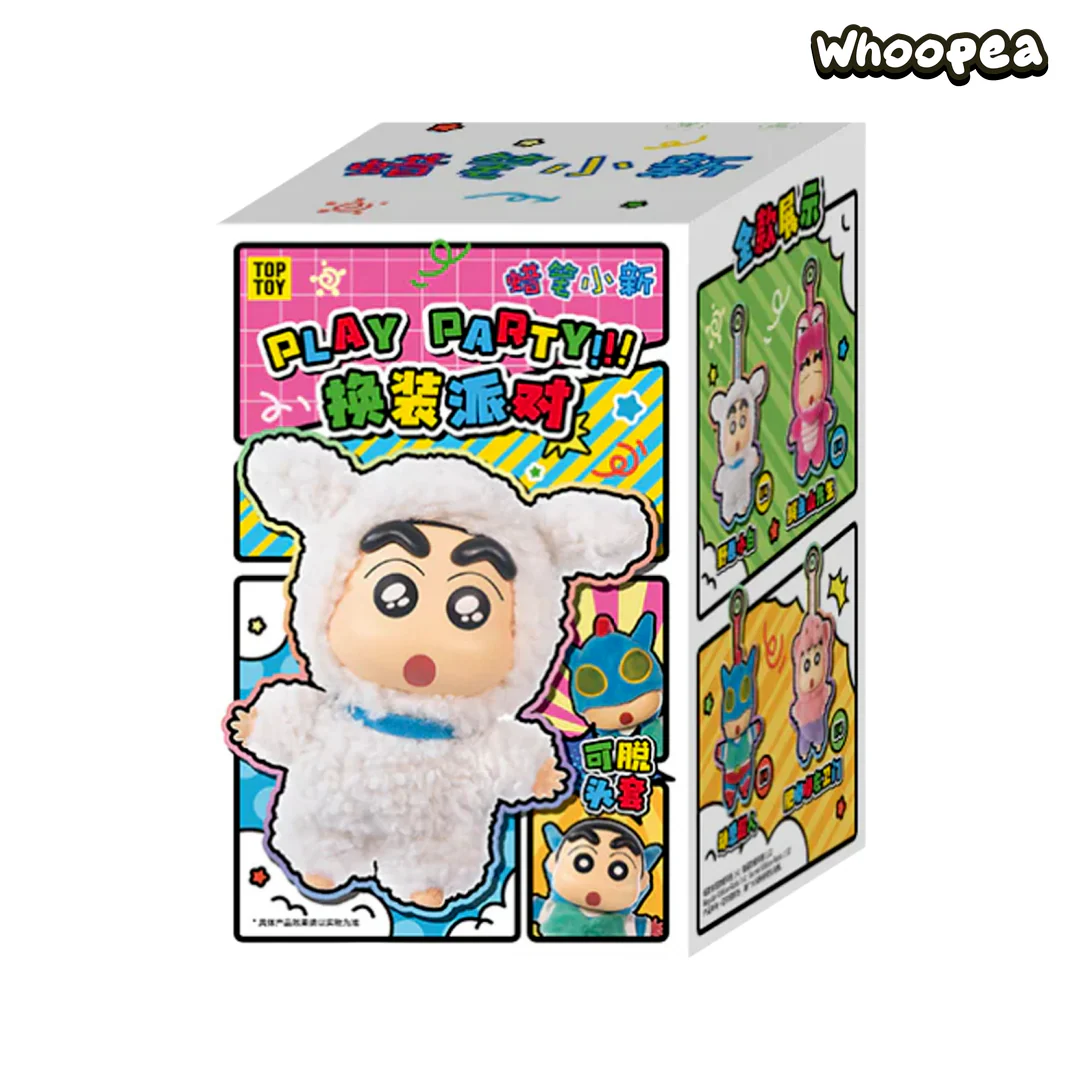 Crayon ShinChan Play Party! Series Plush Pendant Blind Box - Image 9