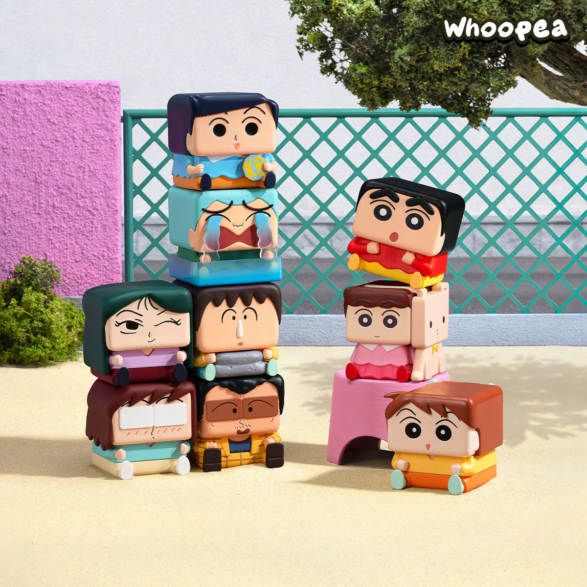 Crayon Shinchan POP CUBE-1 Series Figures Blind Box - Image 4