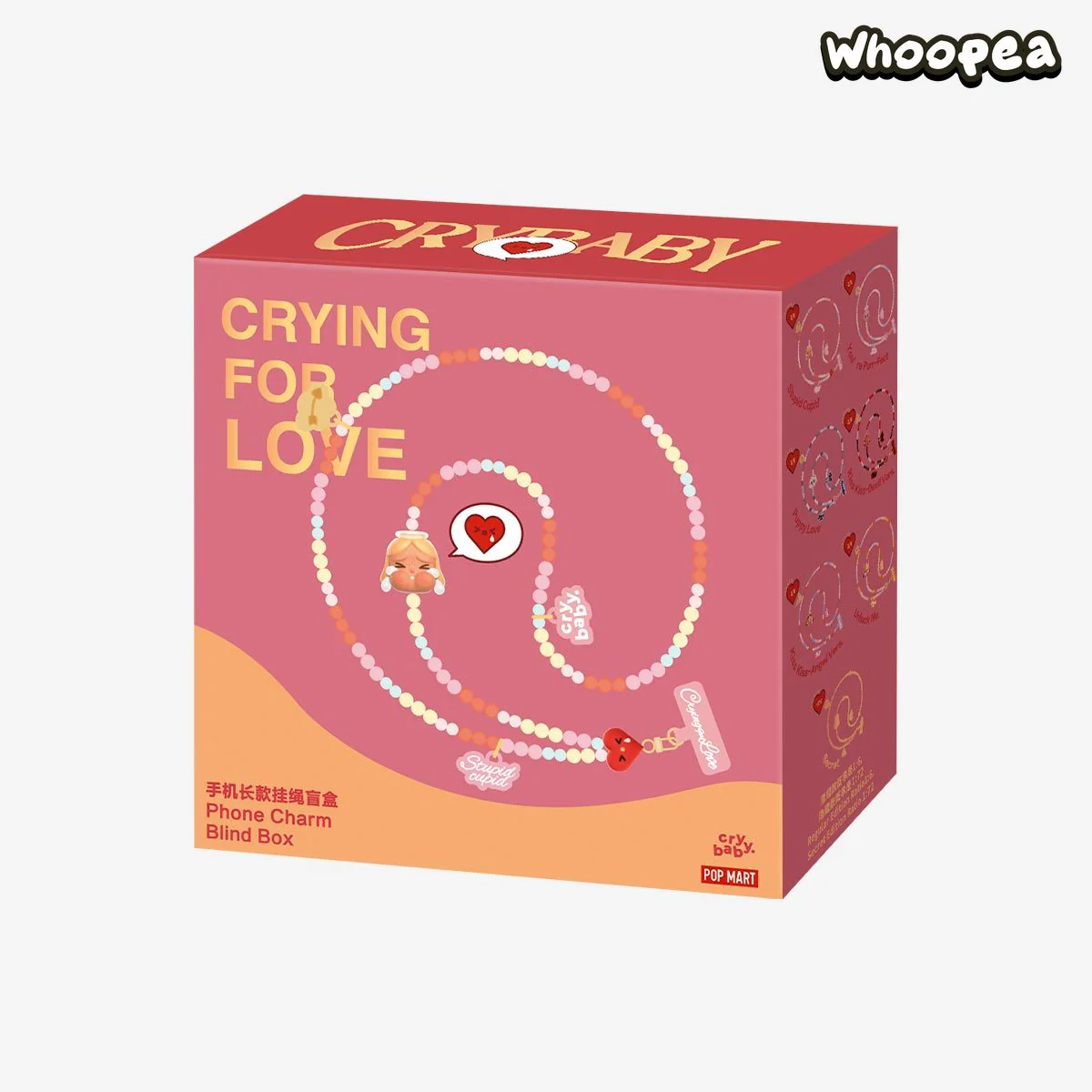 CRYBABY Crying For Love Series-Phone Charm Blind Box - Image 10