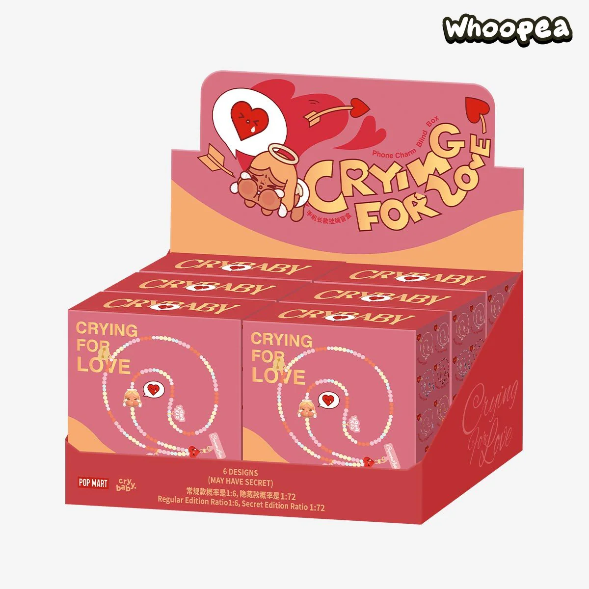 CRYBABY Crying For Love Series-Phone Charm Blind Box - Image 11