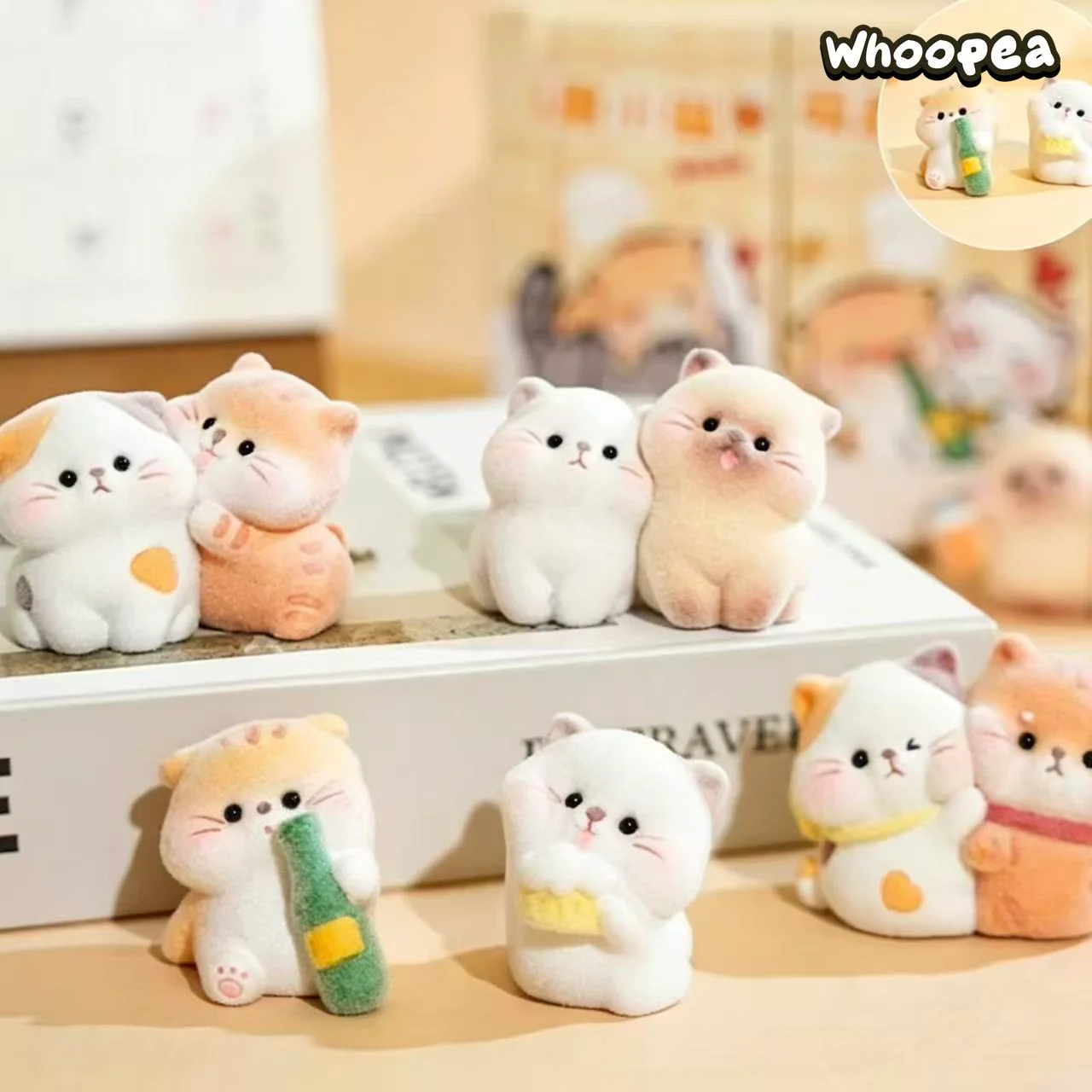 Cute Cat Snuggle Series Mini Figure Blind Box
