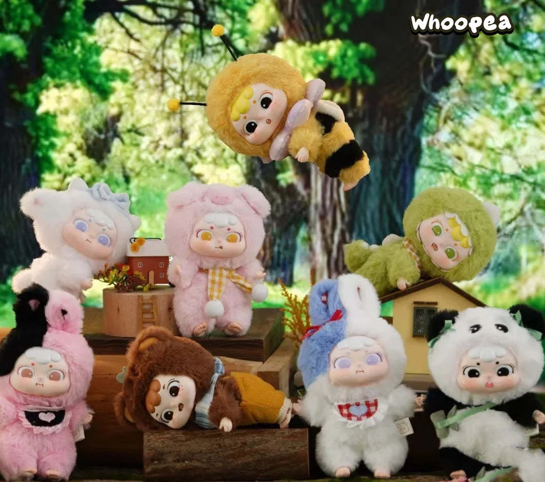 Dai's Animal Crazy Party Series Plush Dolls, Blind Box - Image 2