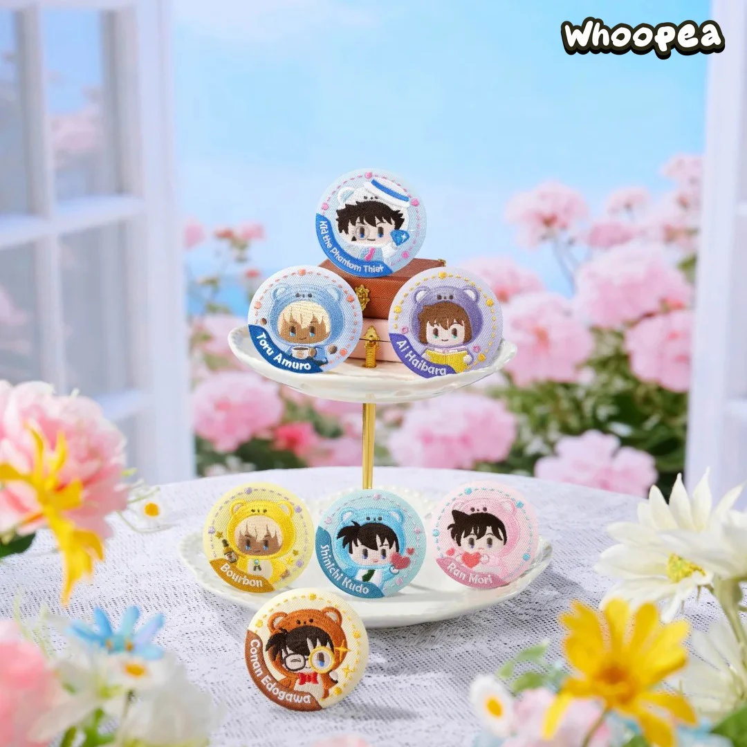 Detective Conan Bear Dectective Series Badge Blind Box - Image 3