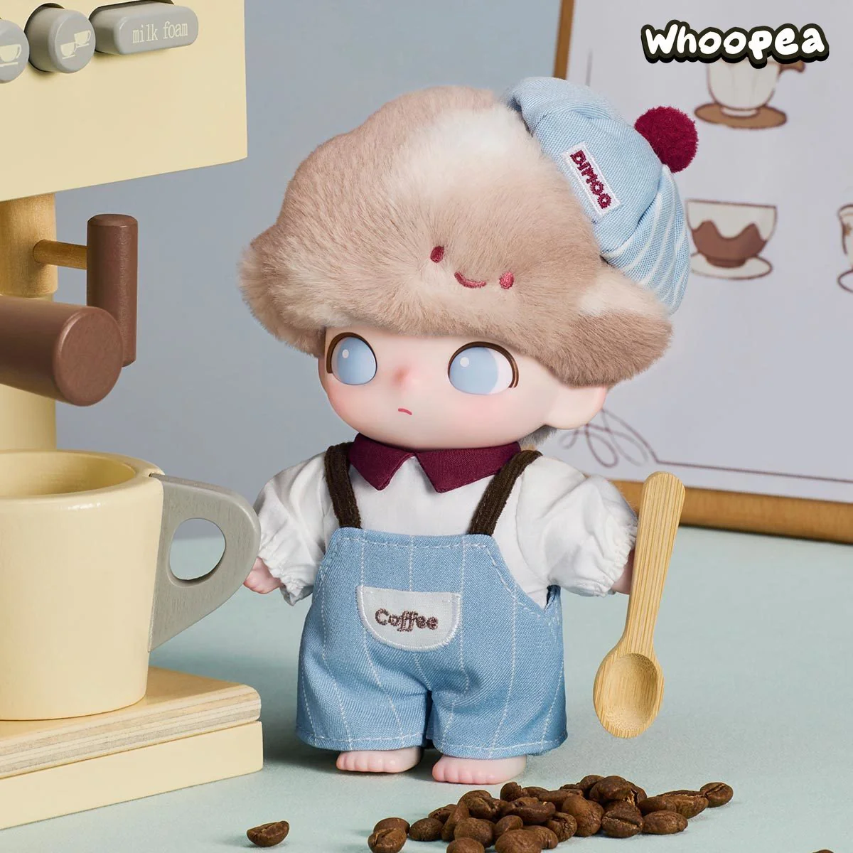 DIMOO Crush on Coffee Series-Vinyl Plush Blister Pack - Image 3