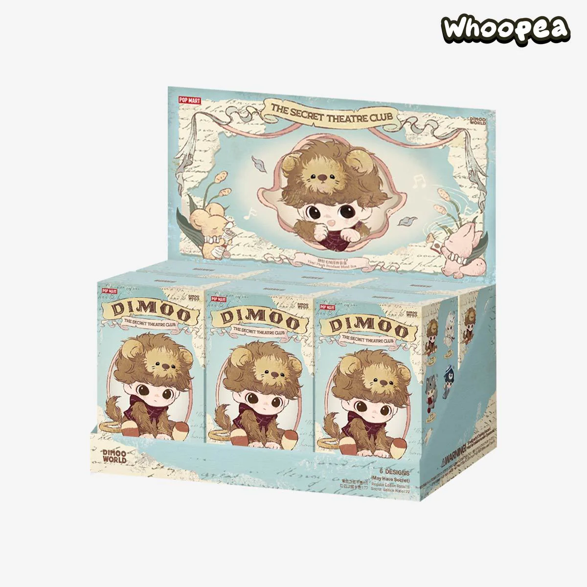 POP MART DIMOO The Secret Theatre Club Series Vinyl Plush Pendant Blind Box - Image 10