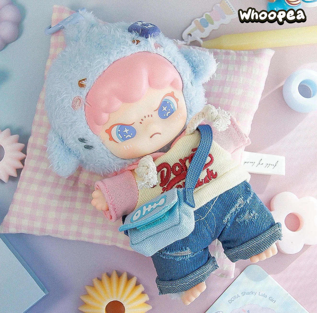 Dora Sharky Lala Girl Vinyl Plush Doll & Pendant - Image 10