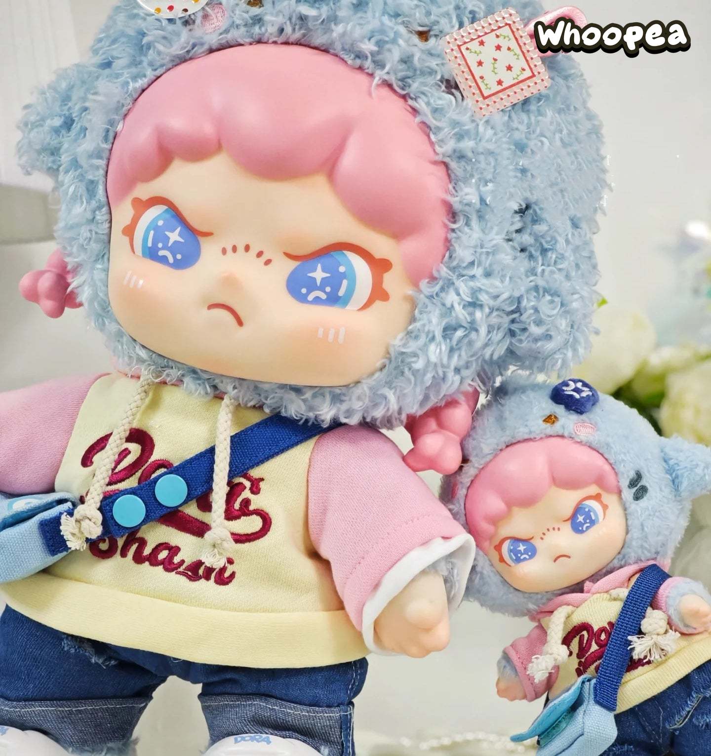 Dora Sharky Lala Girl Vinyl Plush Doll & Pendant - Image 3
