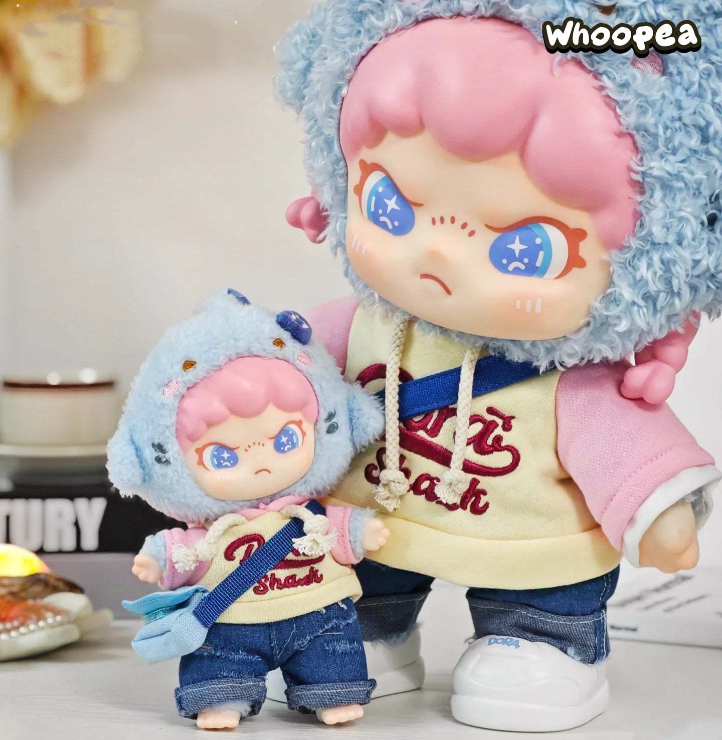 Dora Sharky Lala Girl Vinyl Plush Doll & Pendant - Image 5