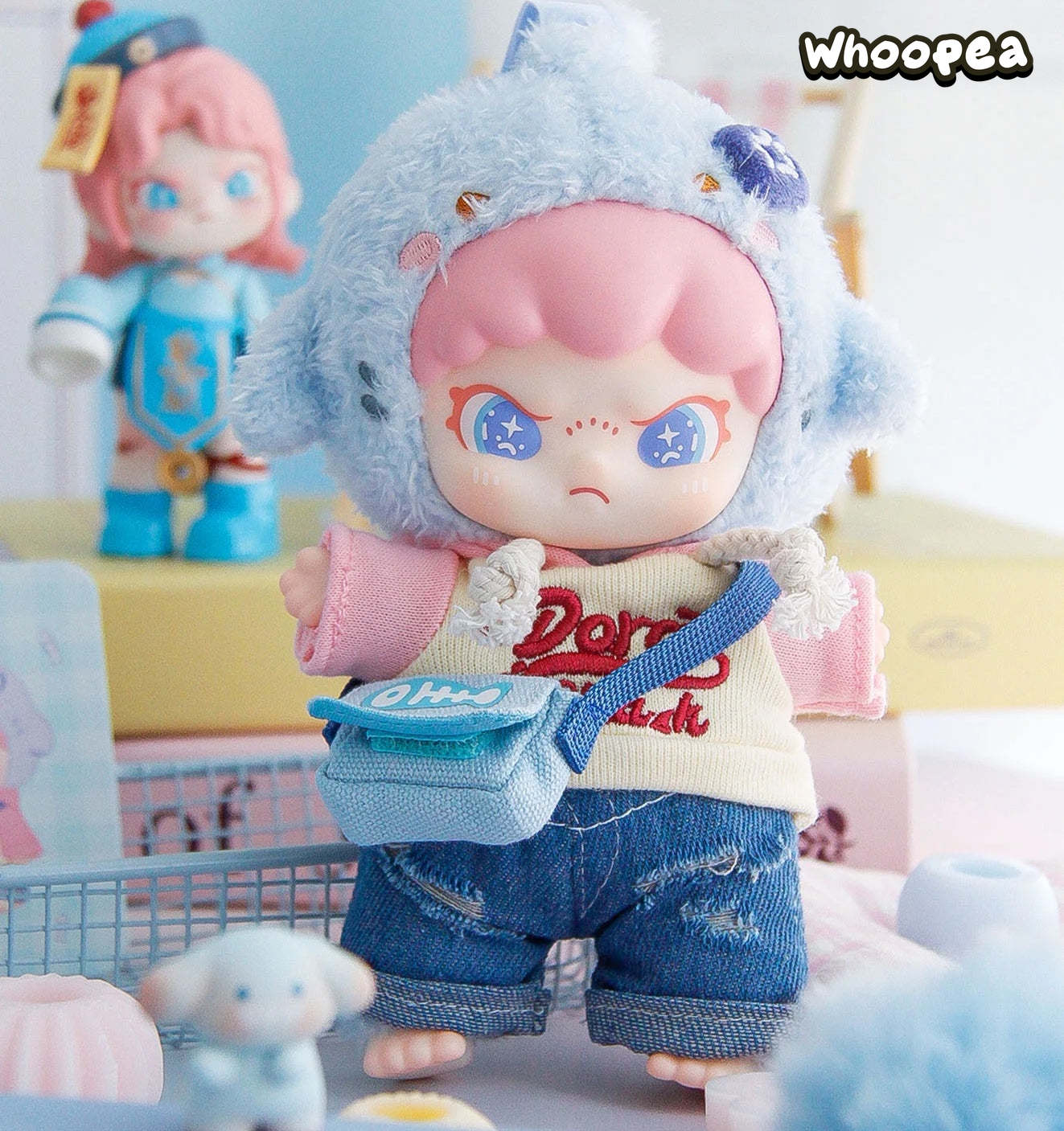 Dora Sharky Lala Girl Vinyl Plush Doll & Pendant - Image 7