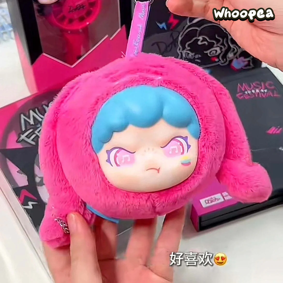 DORA Unrestrained Love Series Plush Pendant Dolls, Blind Box - Image 5