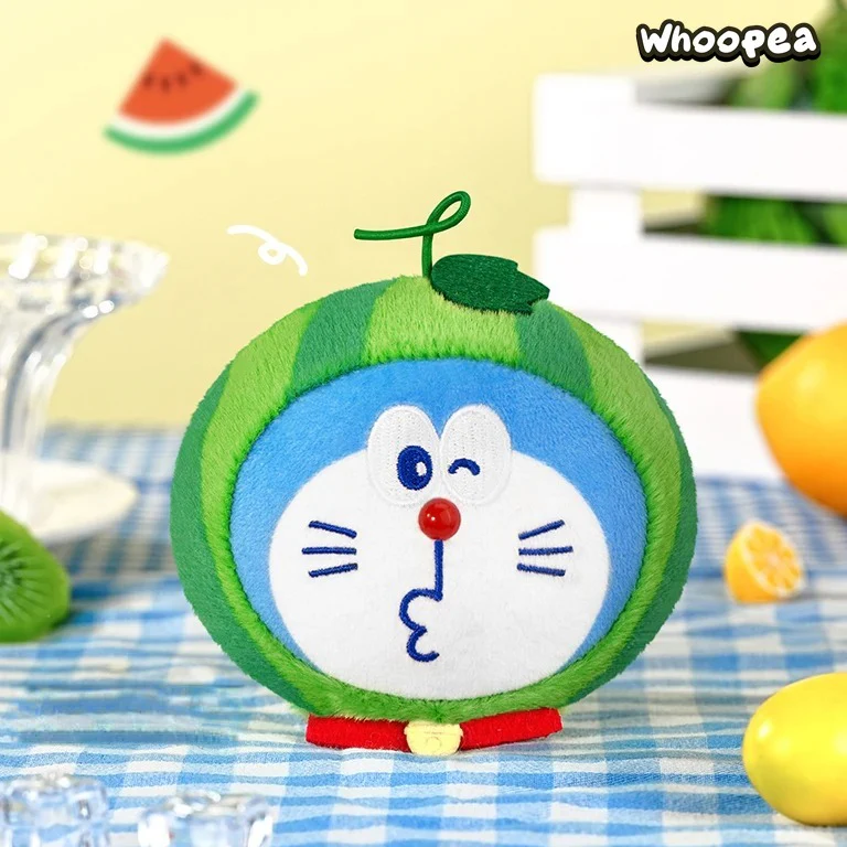 Doraemon Lucky Fruit V1 Series Plush Pendant Blind Box - Image 3