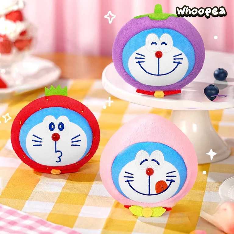 Doraemon Lucky Fruit V1 Series Plush Pendant Blind Box - Image 4