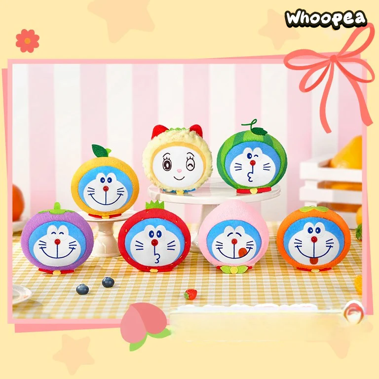 Doraemon Lucky Fruit V1 Series Plush Pendant Blind Box - Image 5