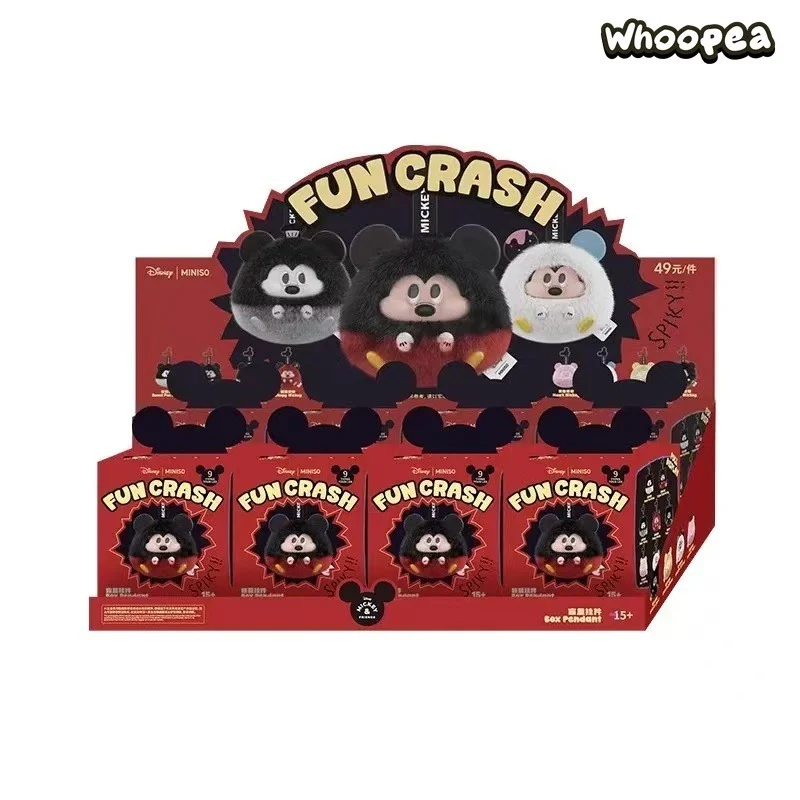 DSN-Mickey Fun Crash Series Vinly Plush Pendant Dolls, Blind Box - Image 12