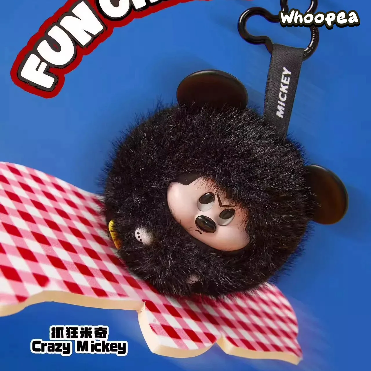 DSN-Mickey Fun Crash Series Vinly Plush Pendant Dolls, Blind Box - Image 4