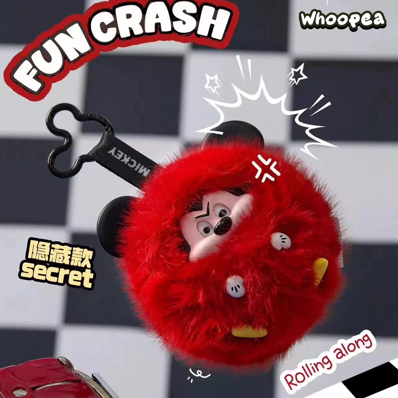 DSN-Mickey Fun Crash Series Vinly Plush Pendant Dolls, Blind Box - Image 9