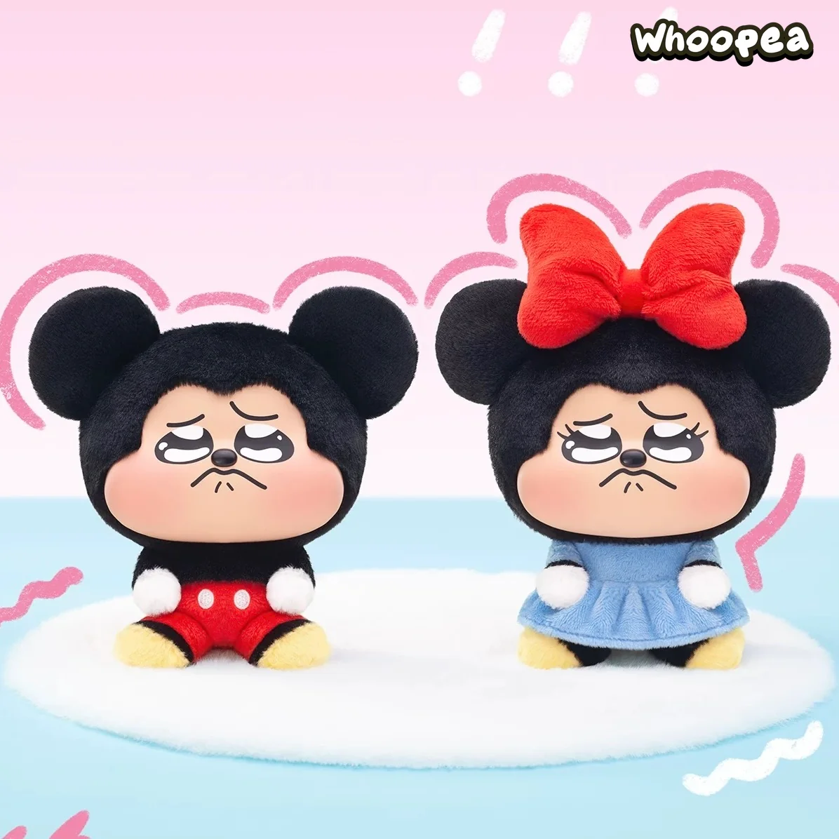 DSN Mickey Minnie Pouty Series Plush Pendant Blind Box - Image 3