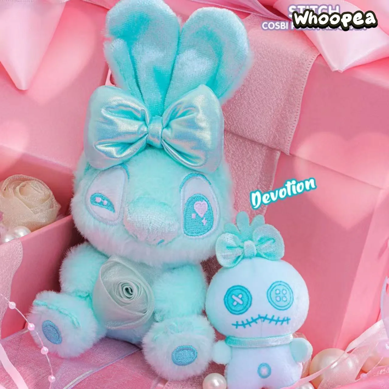 DSN STlTCH Lovey Rosey Series Cosbi Plush Keychain Blind Box - Image 2