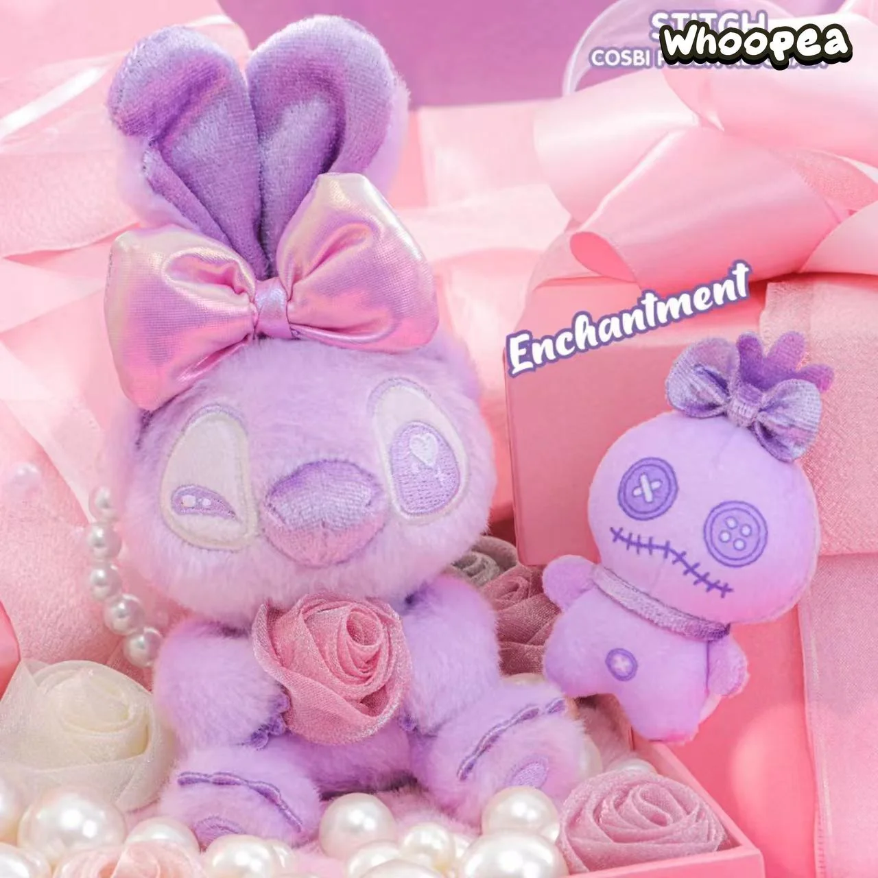 DSN STlTCH Lovey Rosey Series Cosbi Plush Keychain Blind Box - Image 3