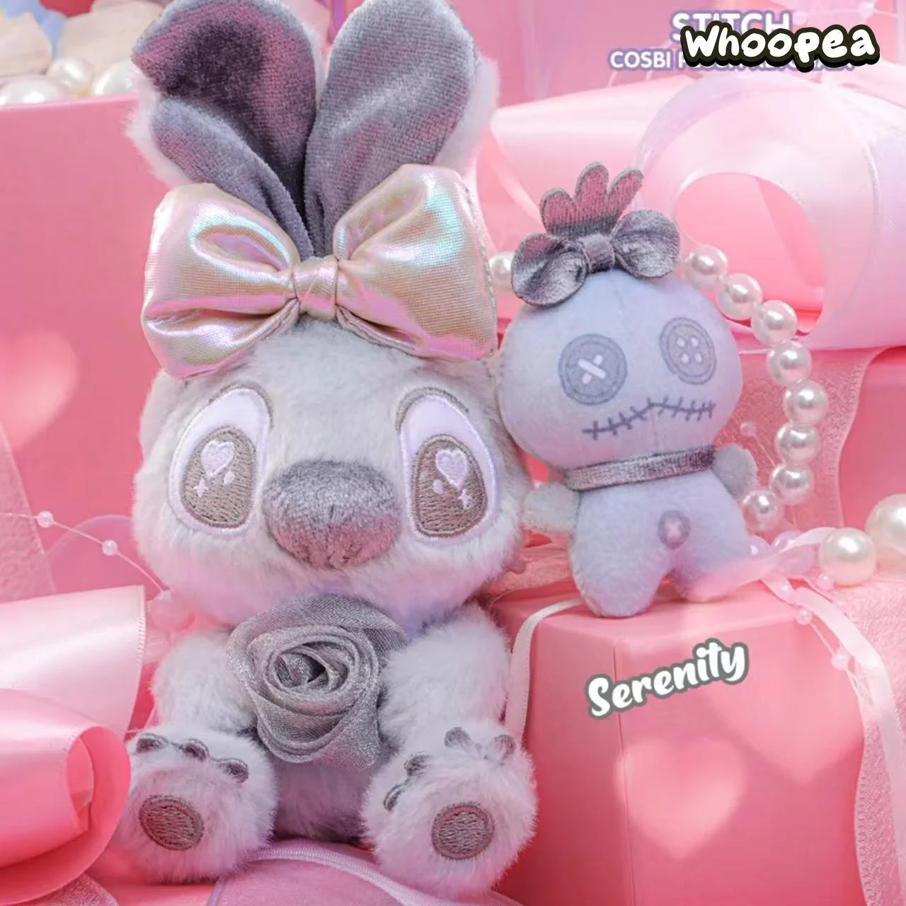 DSN STlTCH Lovey Rosey Series Cosbi Plush Keychain Blind Box - Image 4