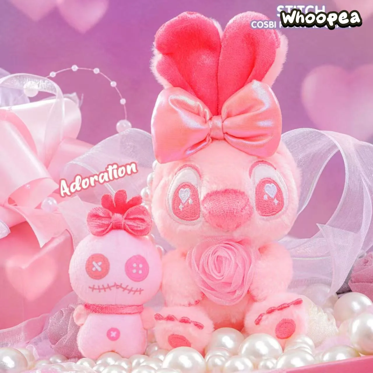 DSN STlTCH Lovey Rosey Series Cosbi Plush Keychain Blind Box - Image 6