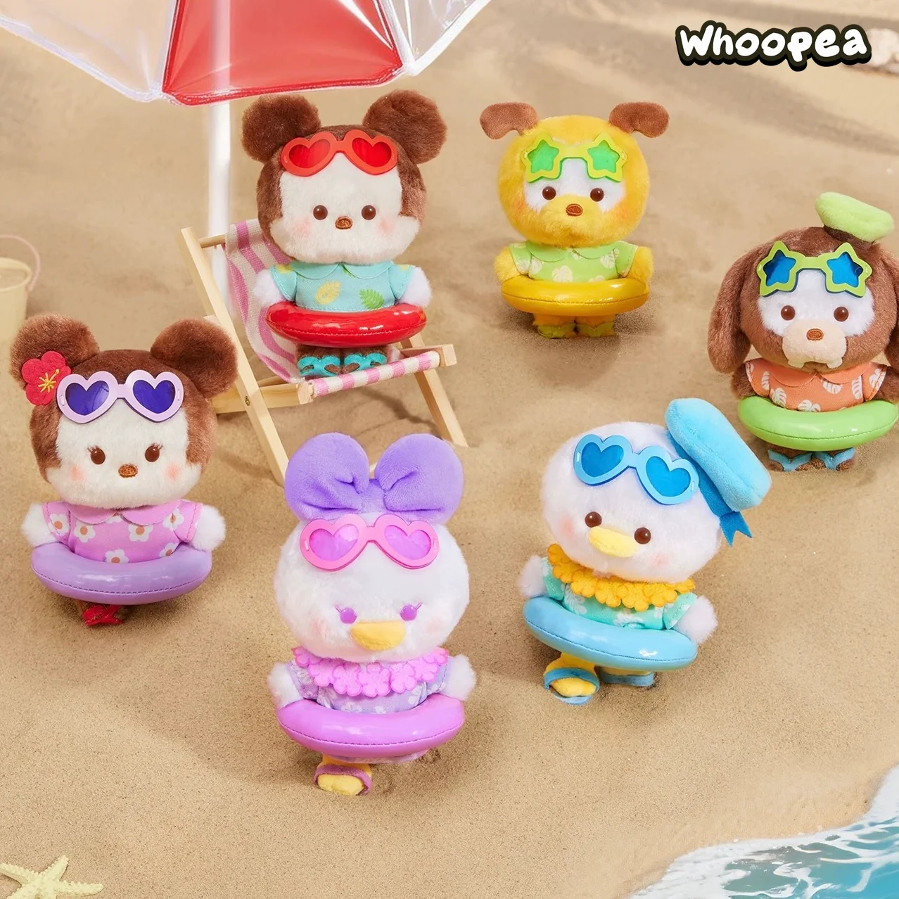 DSN Summer Swim Ring Series Plush Pendant Blind Box - Image 2