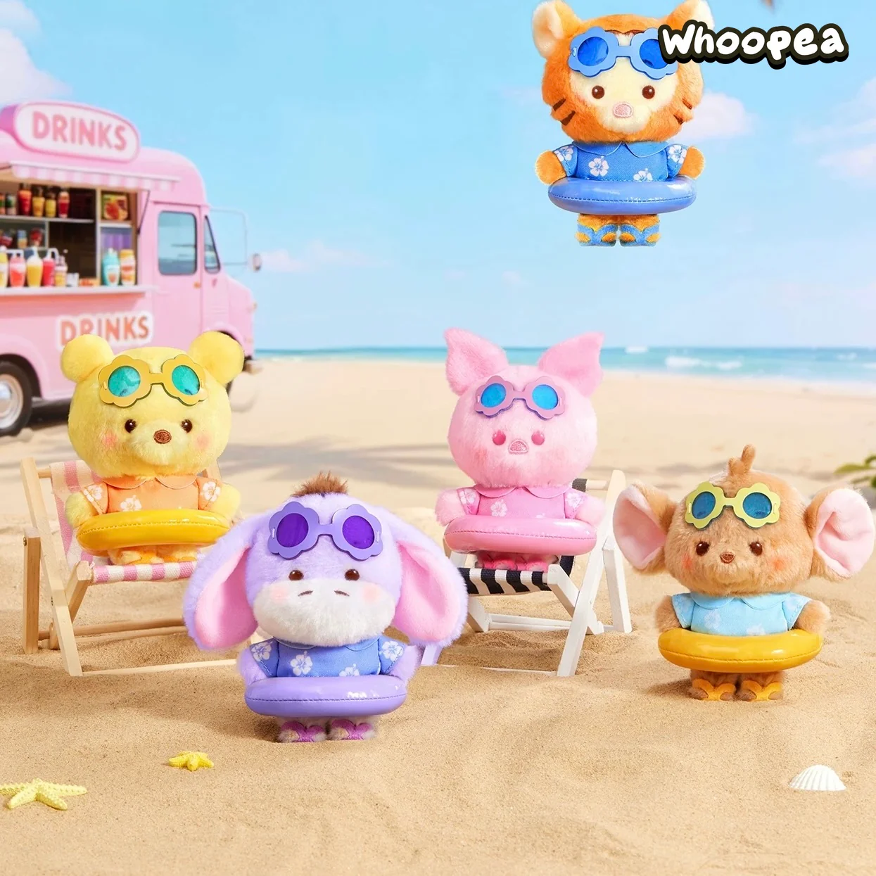 DSN Summer Swim Ring Series Plush Pendant Blind Box - Image 4
