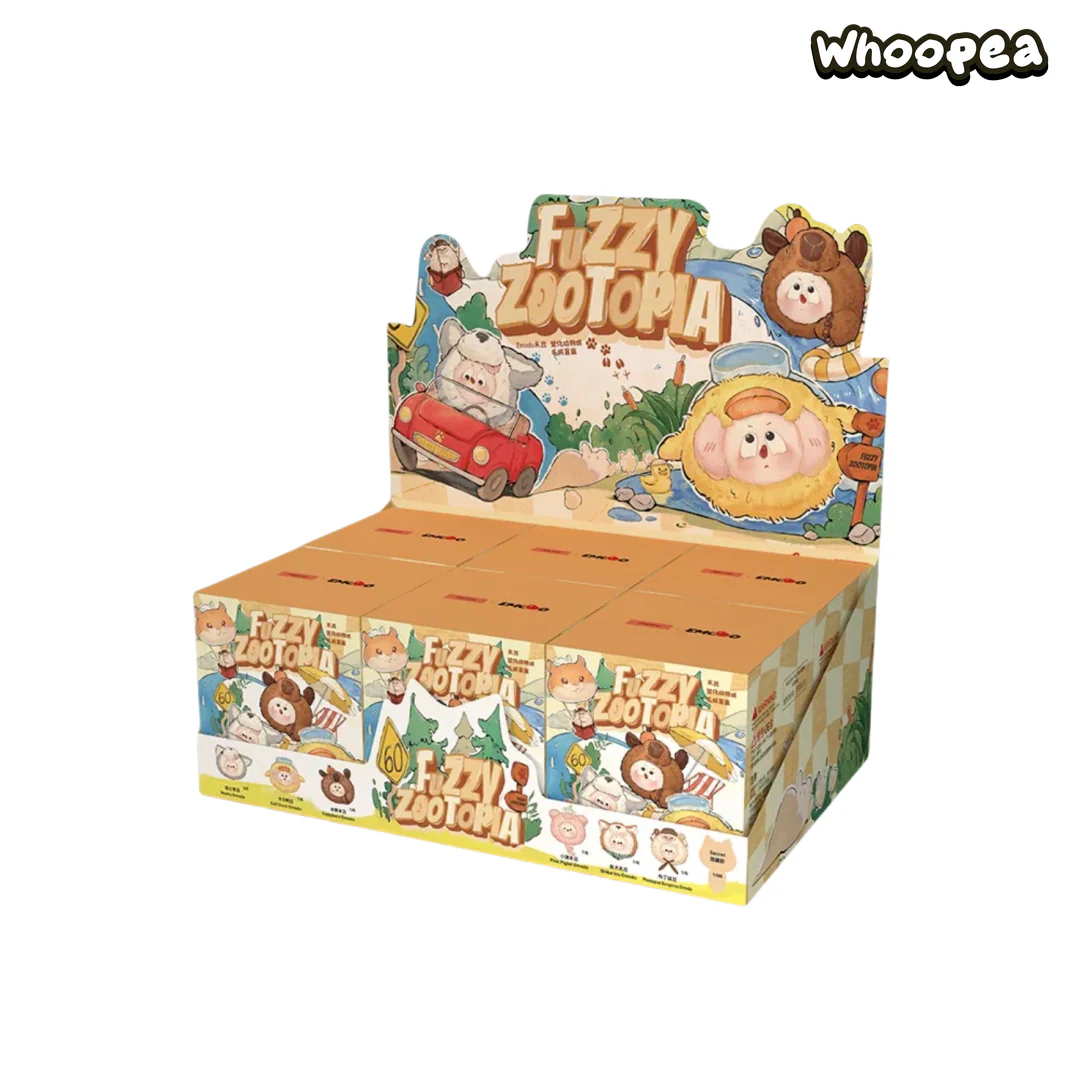 Emodo-Fuzzy Zootopia Series Plush Dolls, Blind Box - Image 8