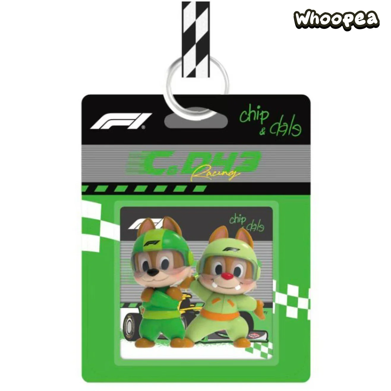 F1 × DSN Speed Moments Series 3D Building Figure Keychain - Image 3