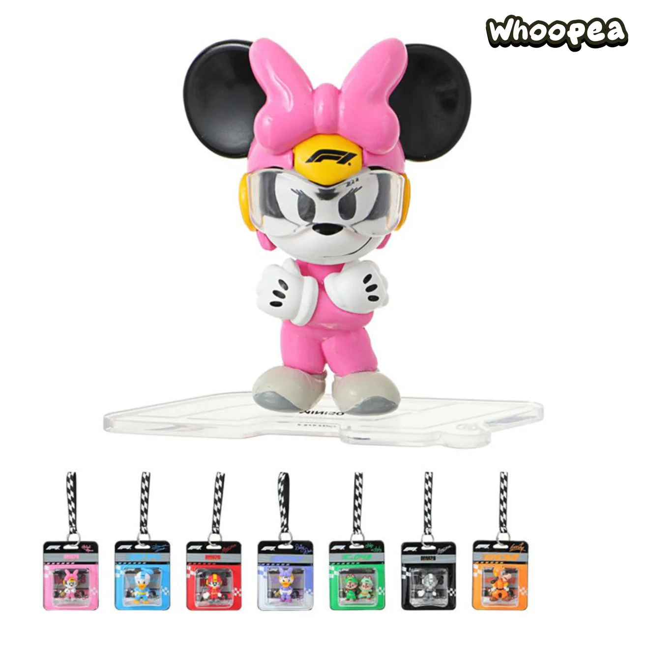 F1 × DSN Speed Moments Series 3D Building Figure Keychain - Image 5