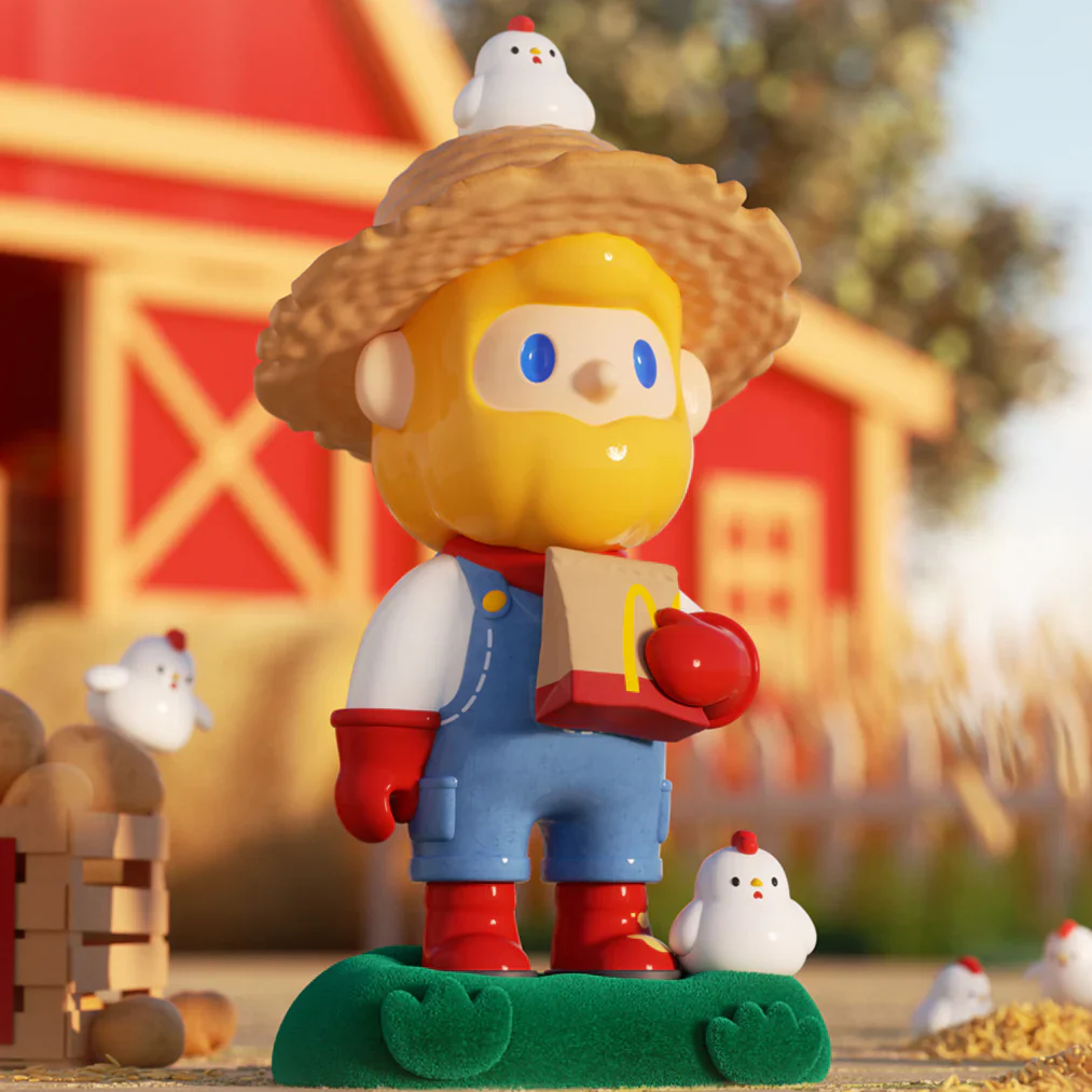 FARMER BOB McDonald's Farm Series PVC Figures - Image 8