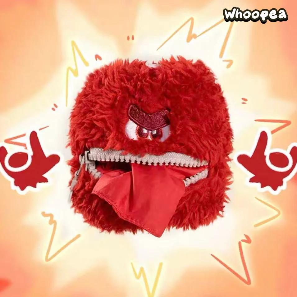 Fluffy Puff Ball Fluffy Weather Bureau Series Plush Bag Charm Blind Box