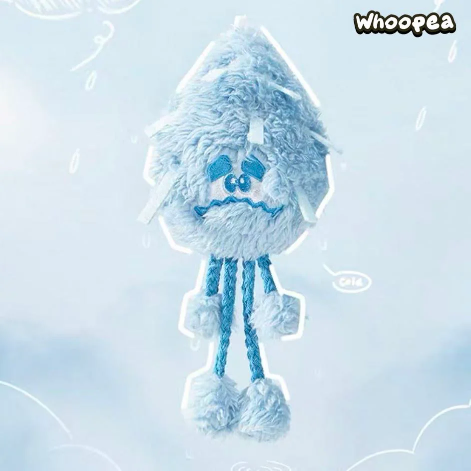 Fluffy Puff Ball Fluffy Weather Bureau Series Plush Bag Charm Blind Box - Image 7
