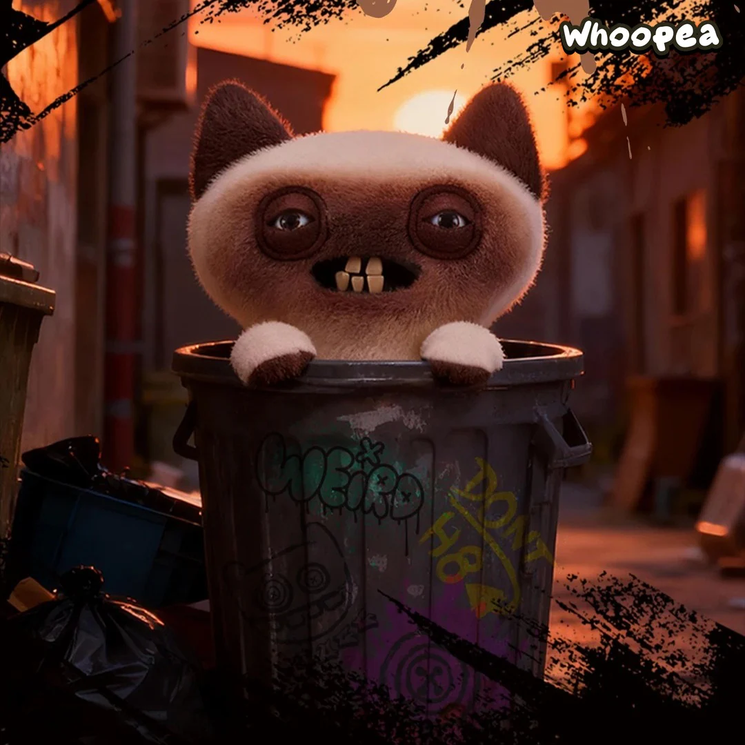 Fuggler Alley Cats Series Plush Doll - Image 4