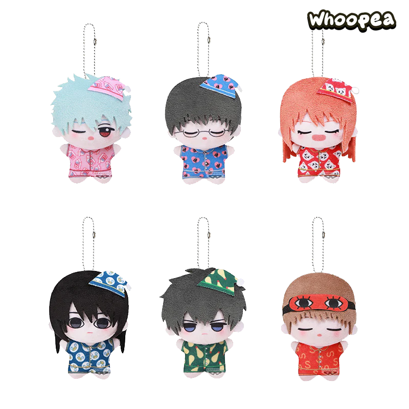 Gintama Chibi Nui Pajama Party Series Plush Pendant Blind Box