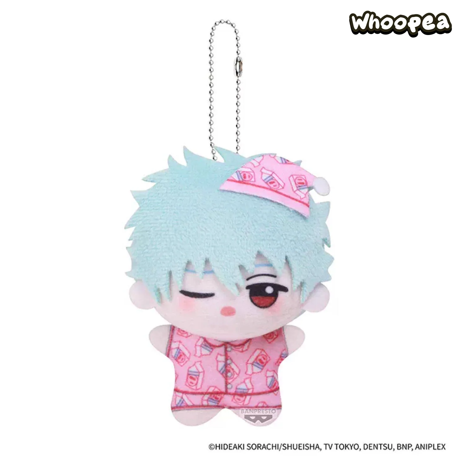 Gintama Chibi Nui Pajama Party Series Plush Pendant Blind Box - Image 3
