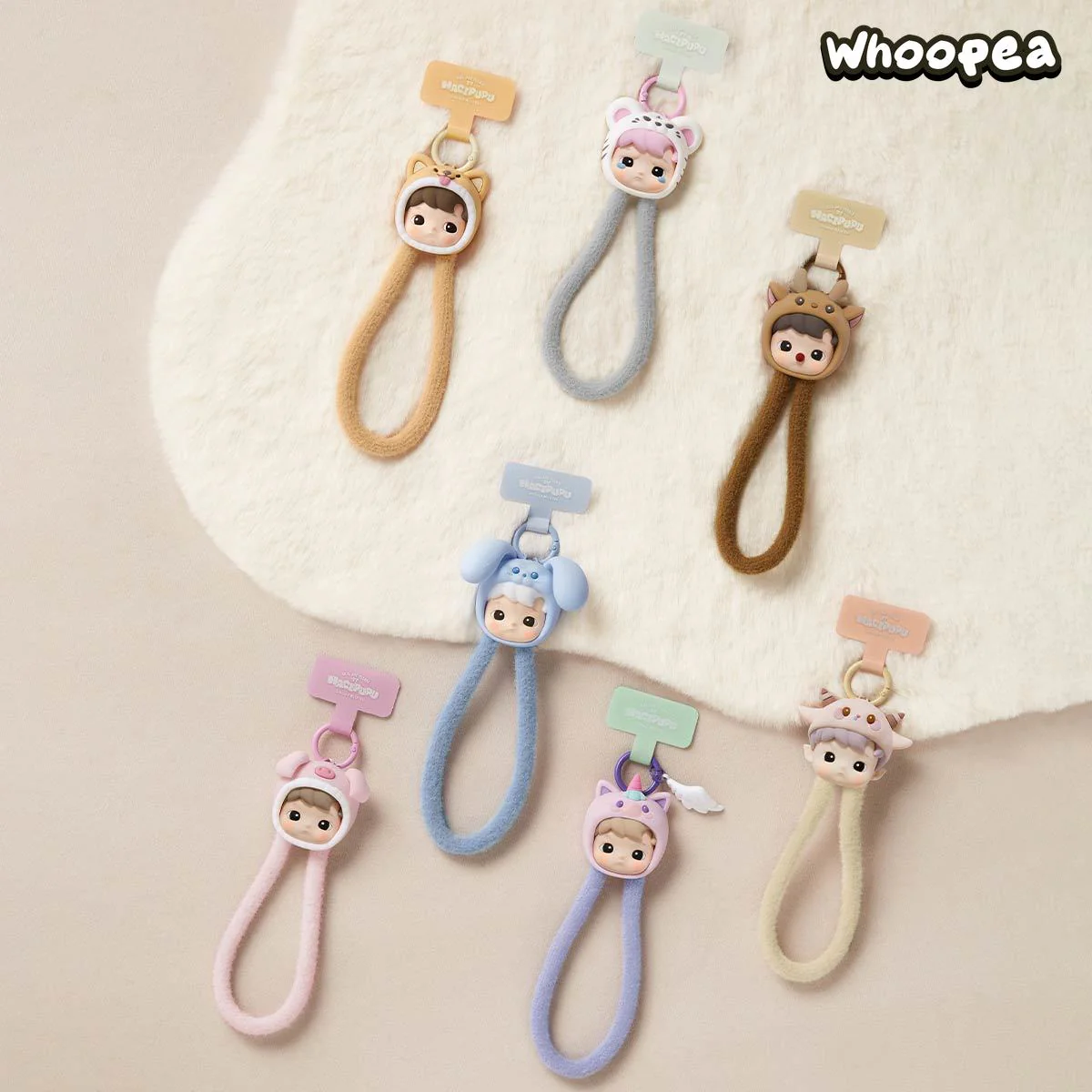 HACIPUPU Snuggle With You Series-Phone Lanyard Blind Box - Image 4