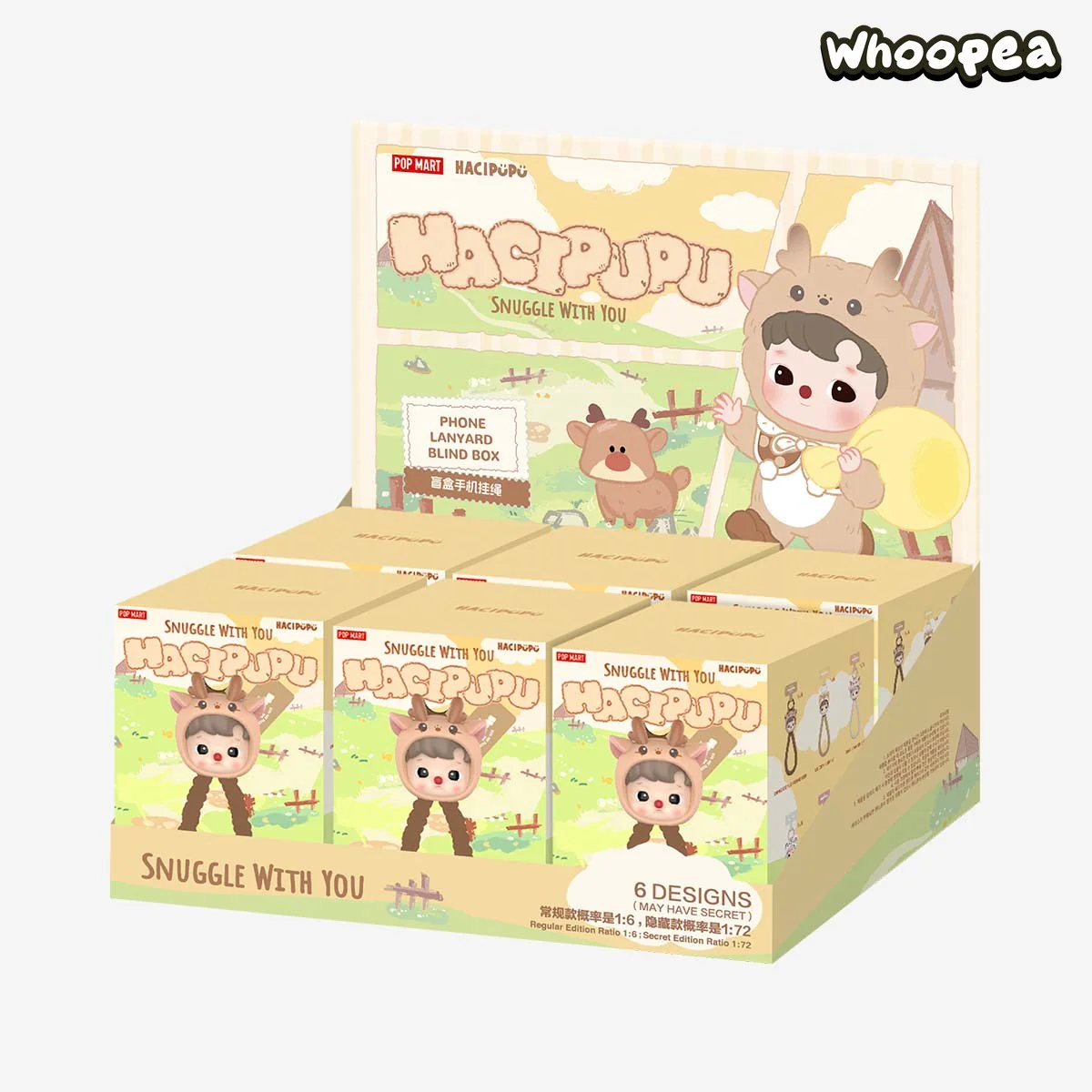HACIPUPU Snuggle With You Series-Phone Lanyard Blind Box - Image 8